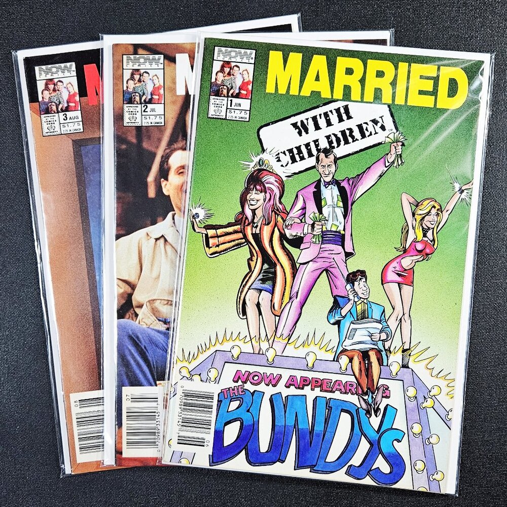 Married with Children #1-3 - 3 Book Lot 🔑 issue (1990)